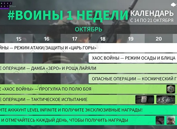 Приглашай друзей, получай награды! Новости Warface 06.01.2020 13:37