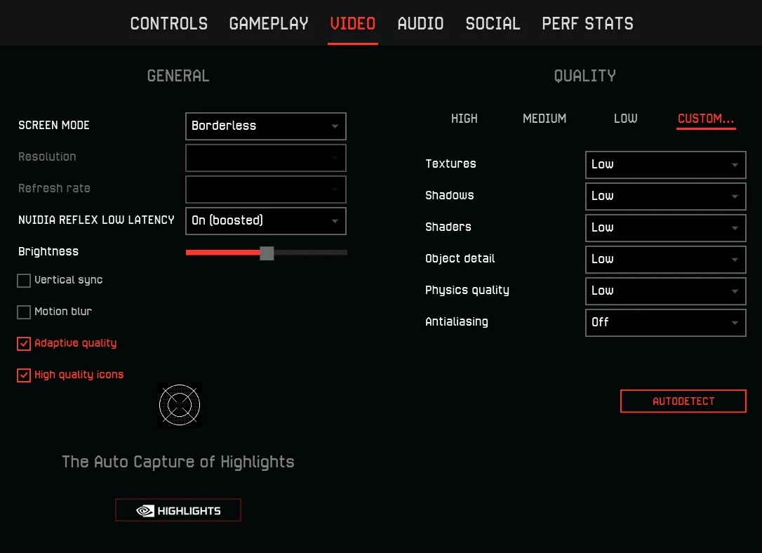 Новые настройки графики в Warface❗️