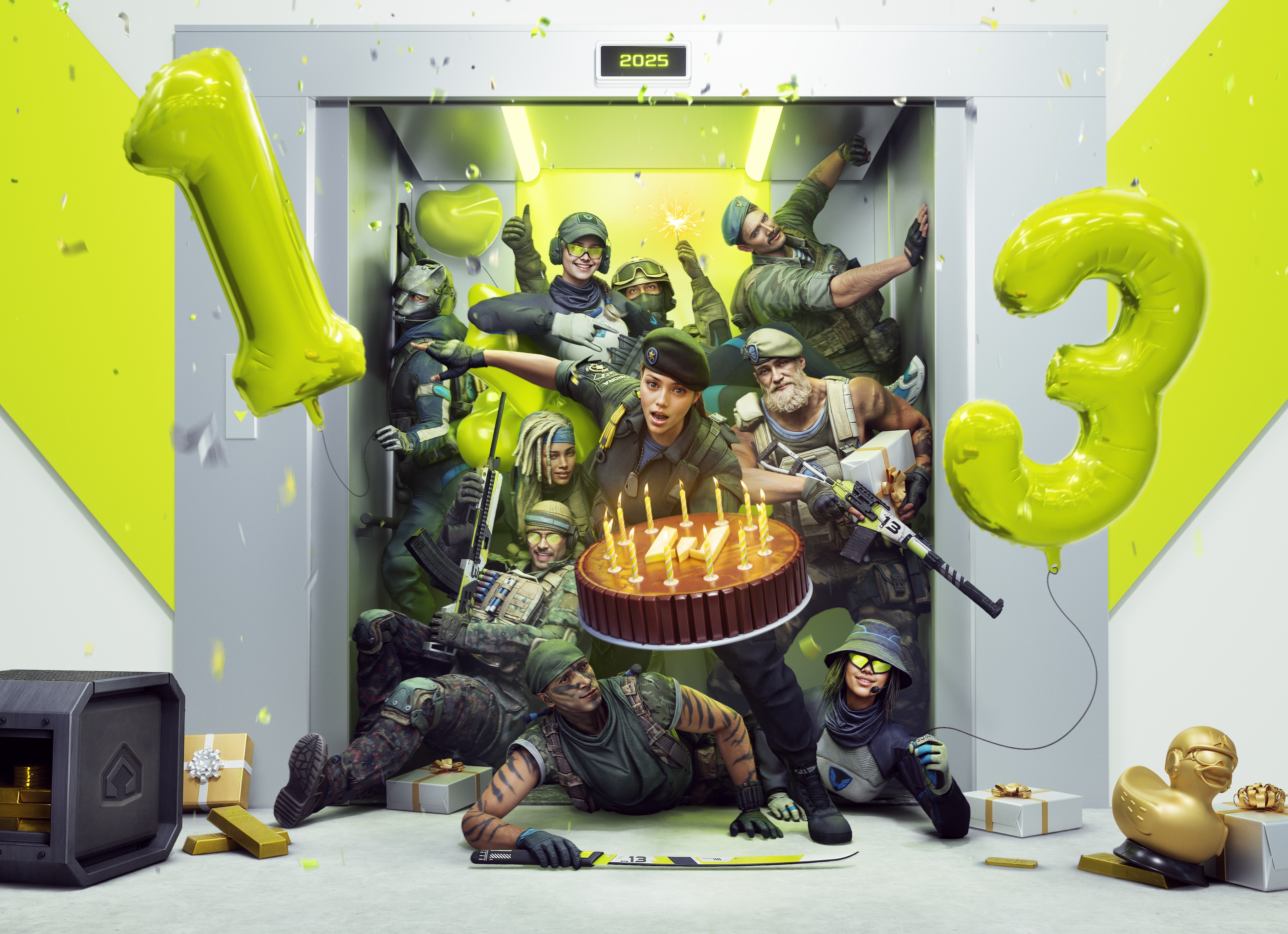 День рождение игры Warface. Много подарков и призов